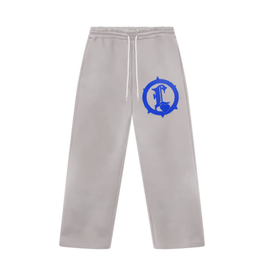 86LOVE STONE GREY SWEATPANTS (BLUE)